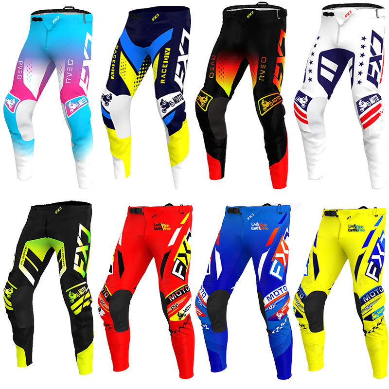 Motorcycle Gear Bundle - モトクロスパンツ子供ティーンエイジャー大人 MX パンツ DH MTB ダートバイク