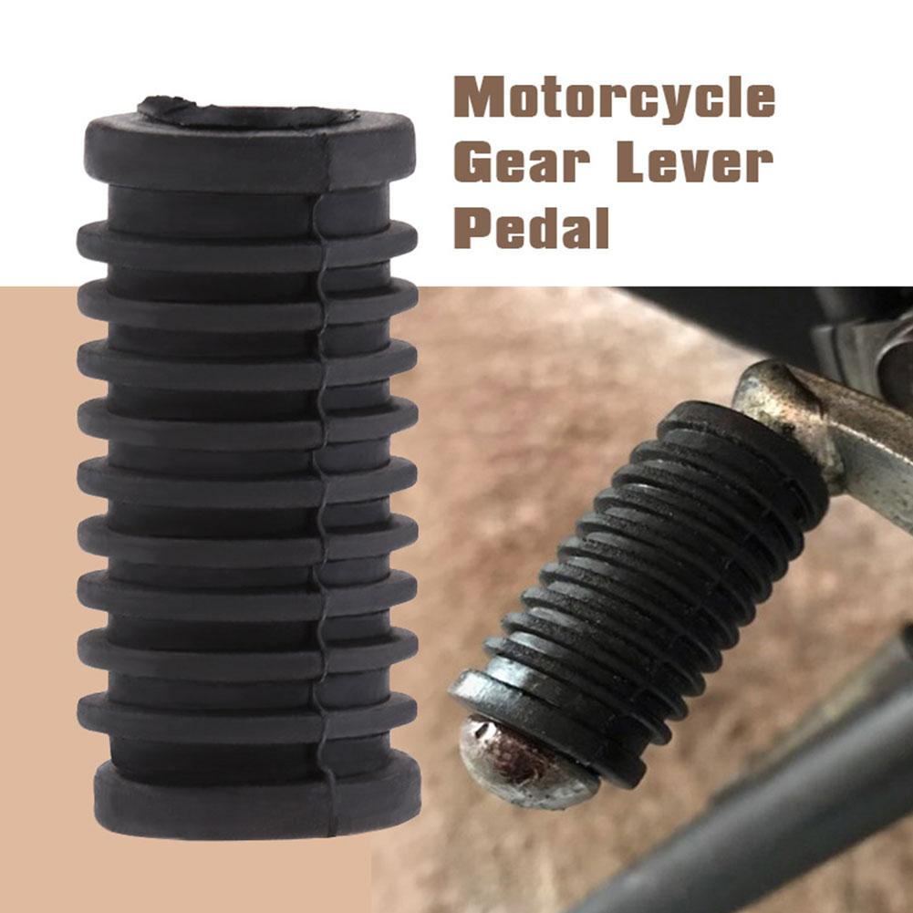 Motorcycle Gear Change - ユニバーサルオートバイギアシフトレバーカバーラバーシフターシュープロテクター滑り止めフットペグパッドモトペダルアクセサリー
