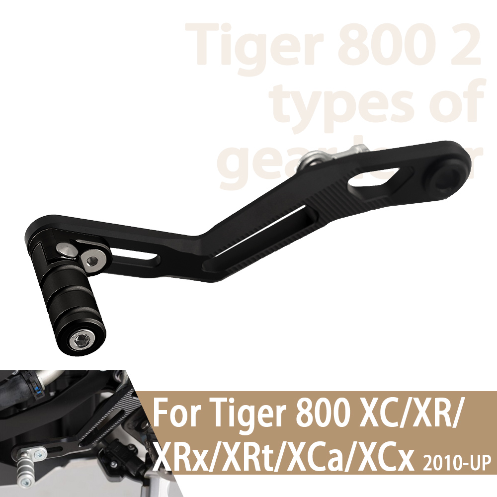 Motorcycle Gear Change - ギアレバー,シフトレバー,タイガーナ800 xc,800xc,800xr,xrx,xrt,xca,2017-2021に適したアルミニウム製オートバイ用折りたたみギア