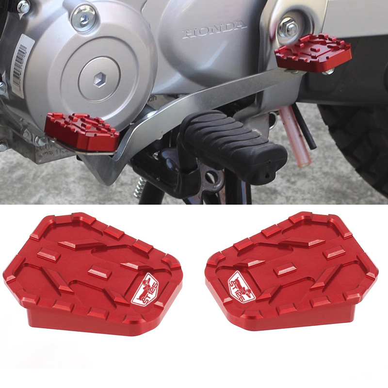 Motorcycle Gear Honda - バイク用ギアレバーペダル改造 フロントとリアの滑り止めギアシフトフットパッド ホンダ dax125 st125 ダックスフント用