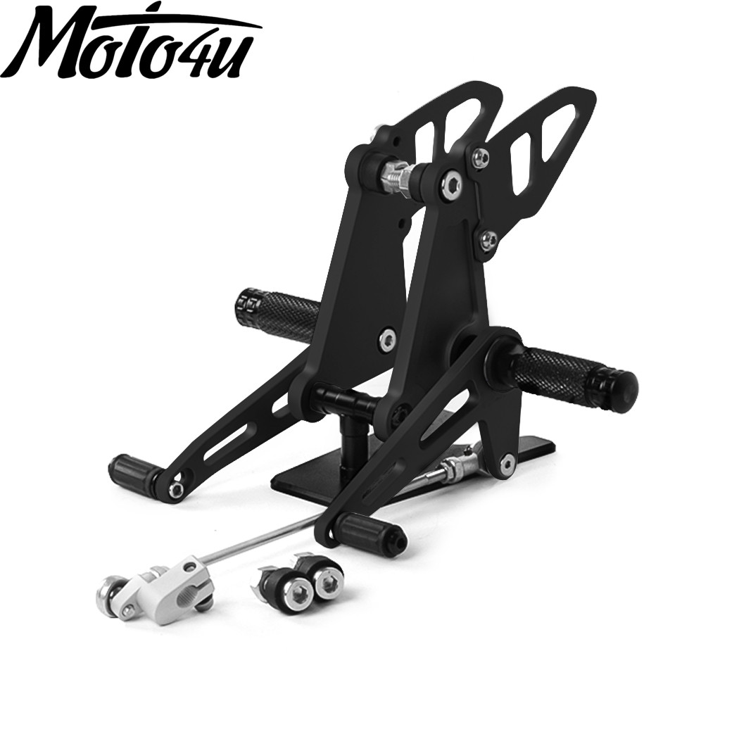 Motorcycle Gear Honda - 調整可能なオートバイのフットレスト,ペダル,フットレスト,リアセットギアシフ,ホンダcb500,cb 500, 1998, 1999, 2000, 2001,
