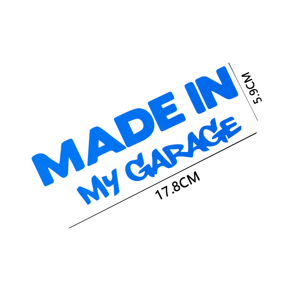 17.8*5.9CM 私のガレージで作られた面白いカースタイ - Motorcycle Gear White のレビューと価格