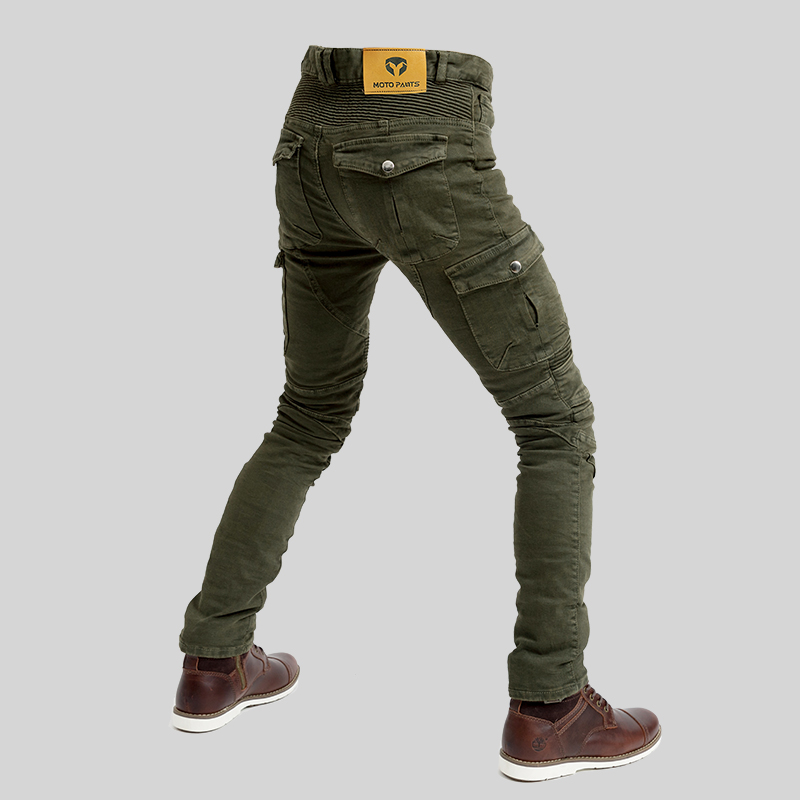 バイク用ジーンズ パンツ モトクロスライディングパンツ ライ - Motorcycle Gear Jeans のレビューと価格