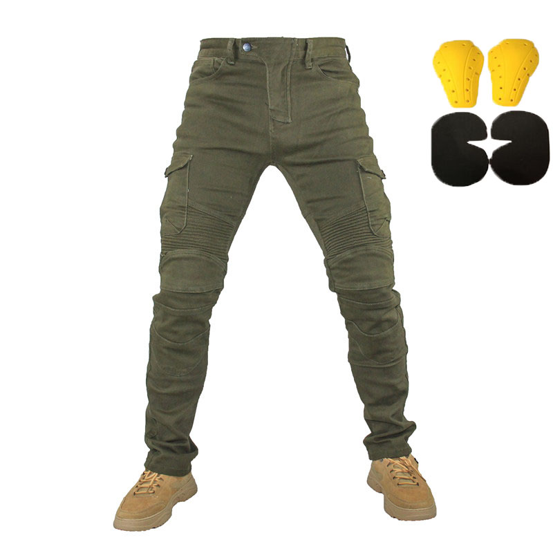 オートバイのジーンズ Pantalones Motocicl - Motorcycle Gear Jeans のレビューと価格