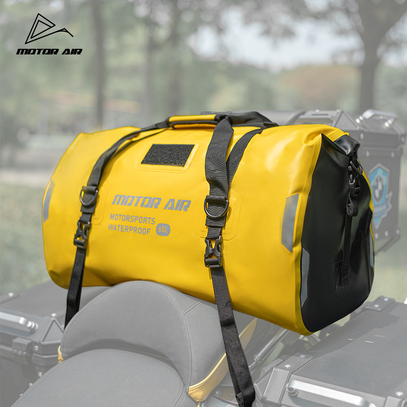 モーターエア イエロー バイクバッグ 2026年新作 リアシ - Motorcycle Gear Organizer のレビューと価格
