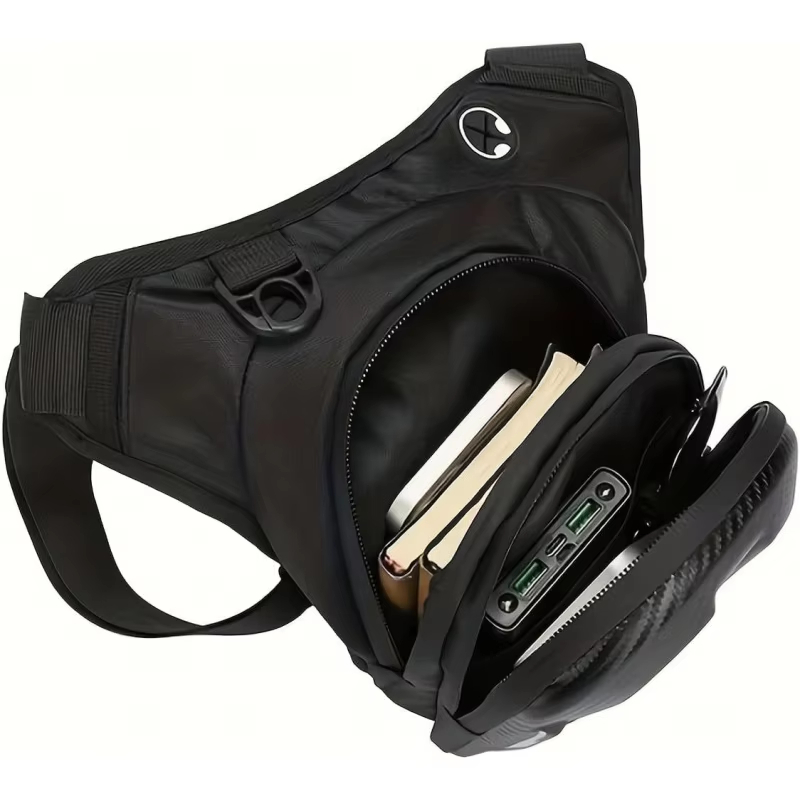 屋外防水オートバイレッグバッグ、ウエストパック＆クロスボディ - Motorcycle Gear Organizer のレビューと価格