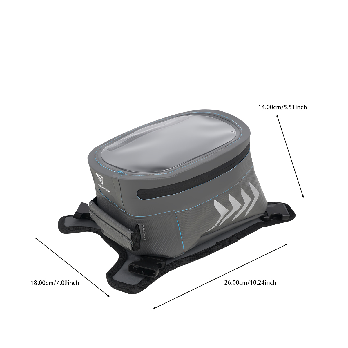バイクフロントオイルタンクバッグ 大容量ツールパッケージ P - Motorcycle Gear Organizer のレビューと価格