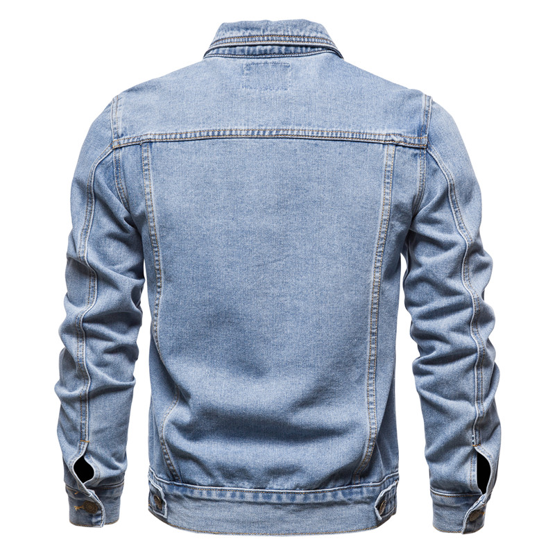 2025年秋 メンズ 無地 デニムジャケット ファッション  - Motorcycle Gear Jeans のレビューと価格